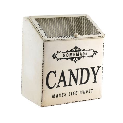 Metal Candy Storage 